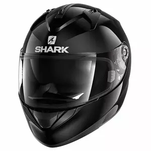 "Shark Ridill Blank" integruotas motociklininko šalmas blizgiai juodas S - HE0500E-BLK-S
