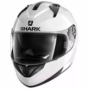 Shark Ridill Blank motociklistička kaciga koja pokriva cijelo lice, bijela, XS-1