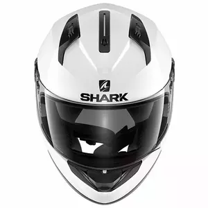 Capacete integral de motociclista Shark Ridill Blank branco M-2