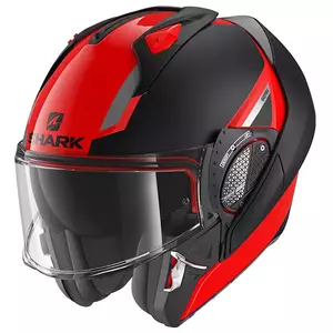 Shark Evo-GT Sean arancione/nero casco moto mascella XS-2