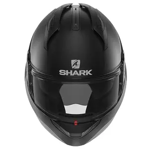 Shark Evo-GT Blank motorhelm zwart mat XS-3