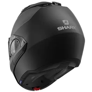Kask motocyklowy szczękowy Shark Evo-GT Blank czarny mat XS-4