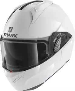 Shark Evo-GT Blank motorcykelhjelm hvid L - HE8910E-WHU-L