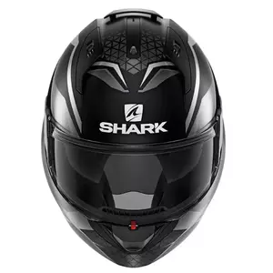 Shark Evo-ES Yari μαύρο/γκρι κράνος μοτοσικλέτας S σαγόνι-3