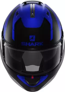 Motocyklová prilba Shark Evo-ES Kedje black/blue s čeľusťou S-3