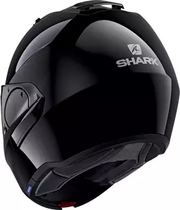 Capacete de motociclista Shark Evo-ES Blank Black Gloss M-4