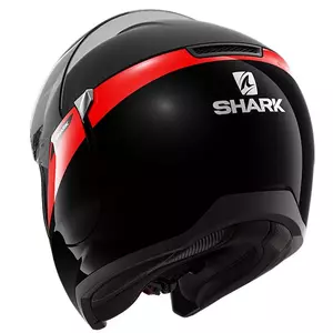 Shark Evojet Karonn schwarz/rot XS Kiefer Motorradhelm-4