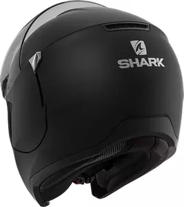 Kask motocyklowy szczękowy Shark Evojet Blank czarny mat XS-4