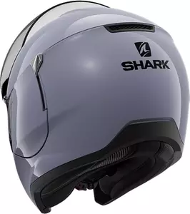 Shark Evojet Blank Motorradhelm grau M-4