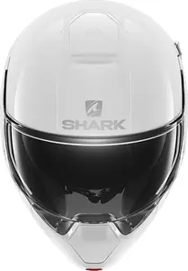 Kask motocyklowy szczękowy Shark Evojet Blank biały XS-2