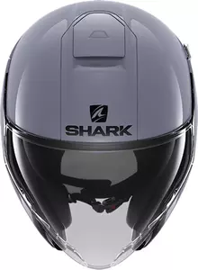 Shark Citycruiser Blank avoin moottoripyöräkypärä harmaa M-2