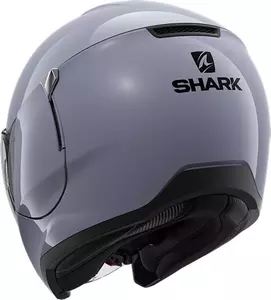 Shark Citycruiser Blank otvorená motocyklová prilba šedá M-3