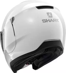 Shark Citycruiser Blank otvorená motocyklová prilba biela XL-3