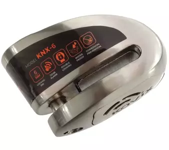 Bloqueo de disco de freno Kovix KNX6 en acero inoxidable-3