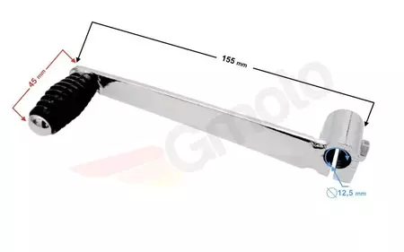 Maneta schimbătorului de viteze Barton MiniCross DB14 110 cm3-1
