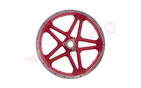 Priekinis ratlankis 10-25 su diskiniais stabdžiais Barton MiniCross DB10 110 cm3SA raudonas - FELMRDB1PRZTA10A2,50ATAOR00