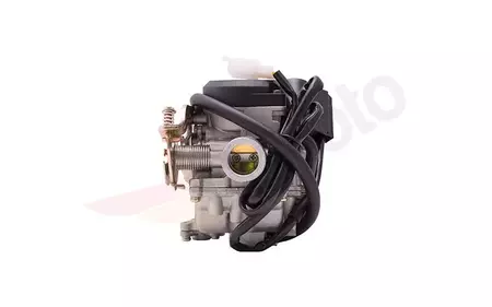 Carburatore Moretti GY6 50cm3 4T p.18 mm aspirazione automatica coperchio in plastica-5