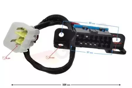 Cable DAB para el diagnóstico de vehículos de inyección-2
