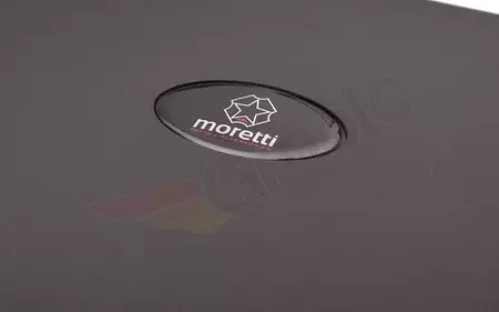 Kufer Moretti MR-709 43l czarny czerwony odblask-4