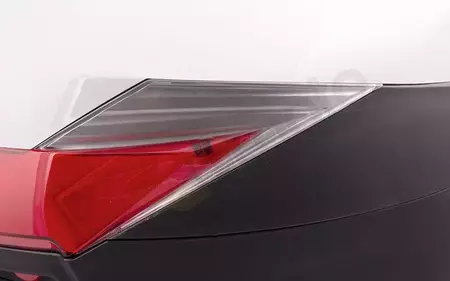 Куфар Moretti MR-713 30l бял червен рефлектор-3