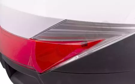 Куфар Moretti MR-713 30l бял червен рефлектор-5