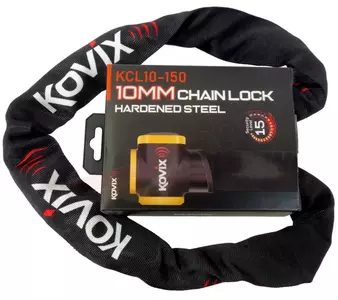 Łańcuch zabezpieczający z alarmem Kovix KCL10-150 - BTHKOV001