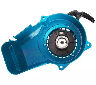 Pocket Bike rukdeksel aluminium blauw-2