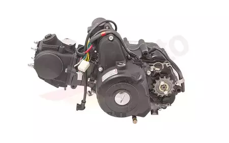 70cc 4T horizontale motor met handgeschakelde versnellingsbak zwart Moretti-3