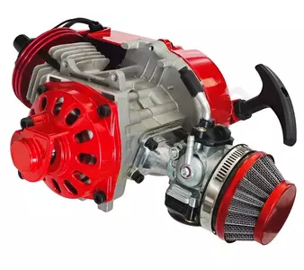 Ristimoottori punainen Mini ATV-3