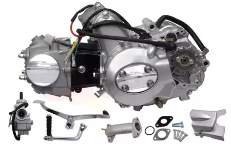 Motor orizontal 139FMB 50cm3 4T 4 viteze manuală argintie - SILMR0504TPOMPWON000