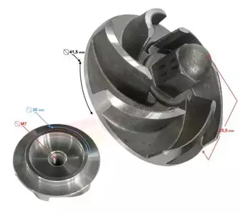 Obežné koleso vodného chladiaceho čerpadla Voge-2