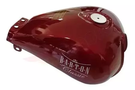 Bränsletank röd Barton Classic 125 för insprutning - ZPASEN027