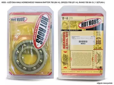 Hot Rods Yamaha Raptor YFM 700 rulment de arbore cotit 06-18 Grizzly 700 07-15 Rhino 700 08-13 - K053