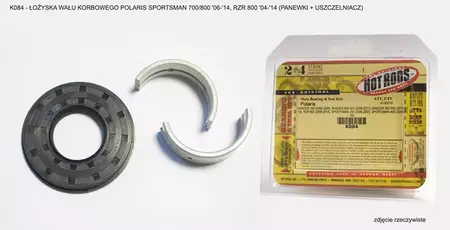 Hot Rods Polaris Sportsman 700 800 vārpstas panna un blīvējums 06- 14 RZR 800 04- 14 - K084