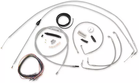 La Choppers Conjunto de cabos e fios padrão para cabides de macaco de 30,5 cm - 35,5 cm - LA-8005KT2A-13