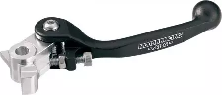 Maneta de frână reglabilă Moose Racing anodizată negru - BR-701