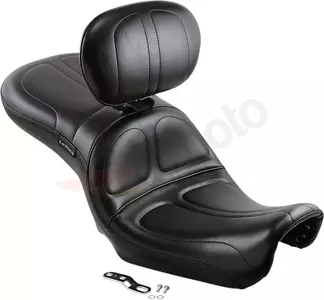 Le Pera Maverick 2-Up asiento cosido sofá con respaldo - LK-970BR