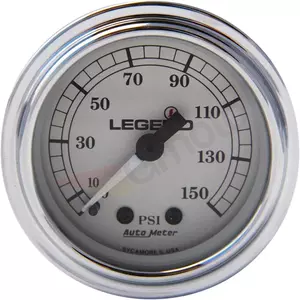 Legends Suspension LED индикатор за въздушно налягане 0 psi - 150 psi електронен сребърен - 2212-0485 