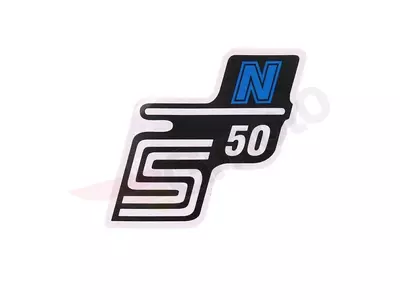 Naklejka S50 N niebieska Simson S50         