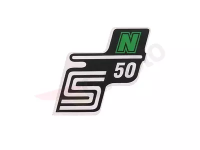S50 N uzlīme zaļa Simson S50