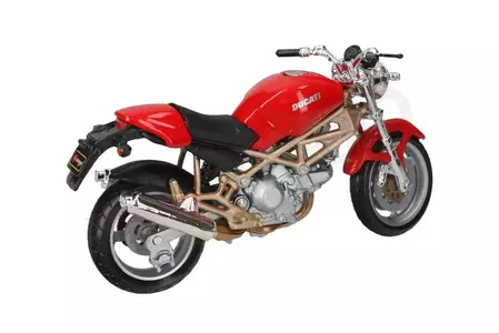 Ducati Monster 900 Red moottoripyörä 1:18 malli BBurago-3