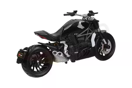 Ducati XDiavel S Zwart motorfiets 1:18 model BBurago-3