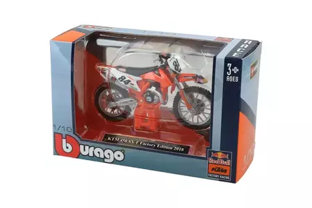 Motocykl Factory Edition model : BBurago-4