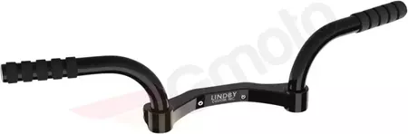 Lindby poggiapiedi regolabile 32 mm set nero - 281000