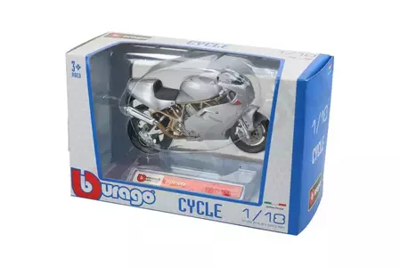 Ducati Supersport 900 Final Edition model motocikla 1:18 BBurago-4