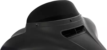 Memphis Shades Lucite Cruiser verloop zwart 5 inch windscherm - MEP8151