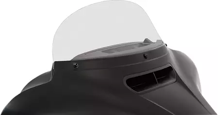 Memphis Shades Lucite Cruiser helder 7 inch windscherm - MEP8160