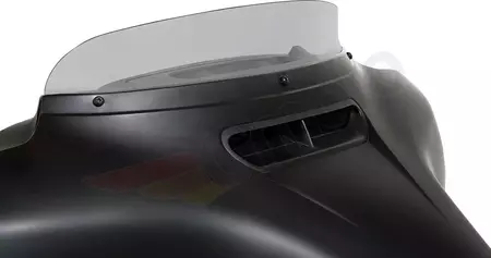 Memphis Shades Batwing Spoiler Uitlopend grijs 3 inch windscherm - MEP87808