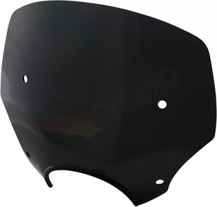 Memphis Shades El Paso Sportshield zwart donker gerookt windscherm 13 inch - MEP5235