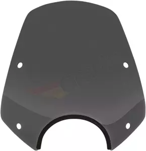 Memphis Shades Del Rey Sportshield zwart donker gerookt 13 inch windscherm - MEP50110